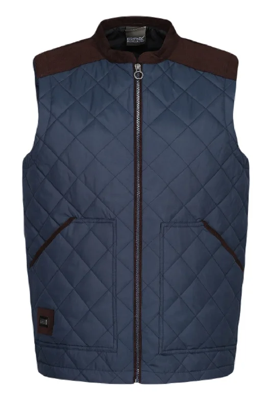 waterproof windproof raincoat for women -Regatta Moreton Quilted Gilet