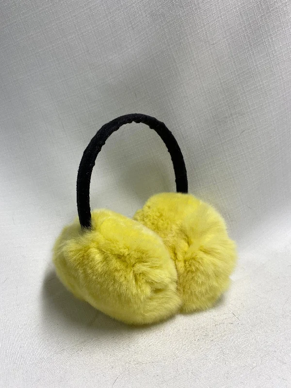 ladies' faux suede jacket -Earmuffs -Anisa