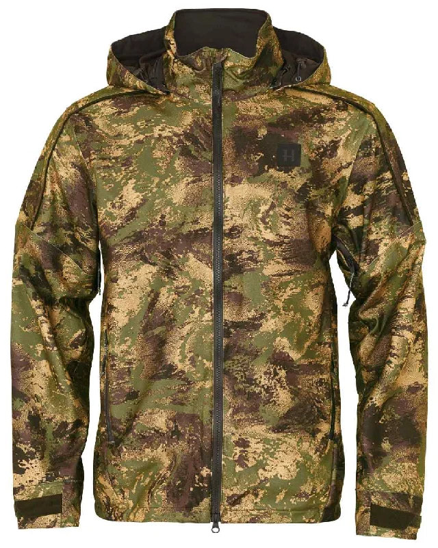 double-layered long coat for women -Harkila Deer Stalker Camo HWS Jacket