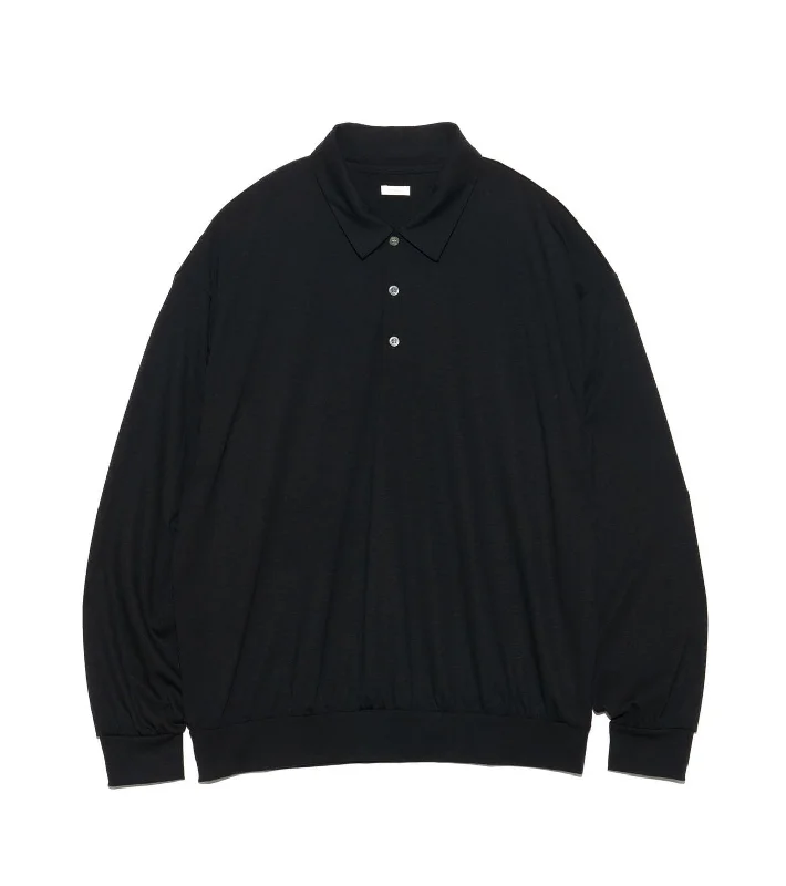 casual oversized shacket for women -[Coming Soon]Wool L/S Polo