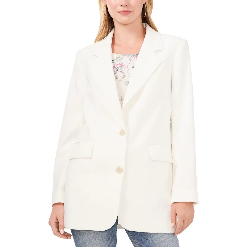 women's fur-trimmed parka -Vince Camuto Womens Suit Separate Work Wear Two-Button Blazer