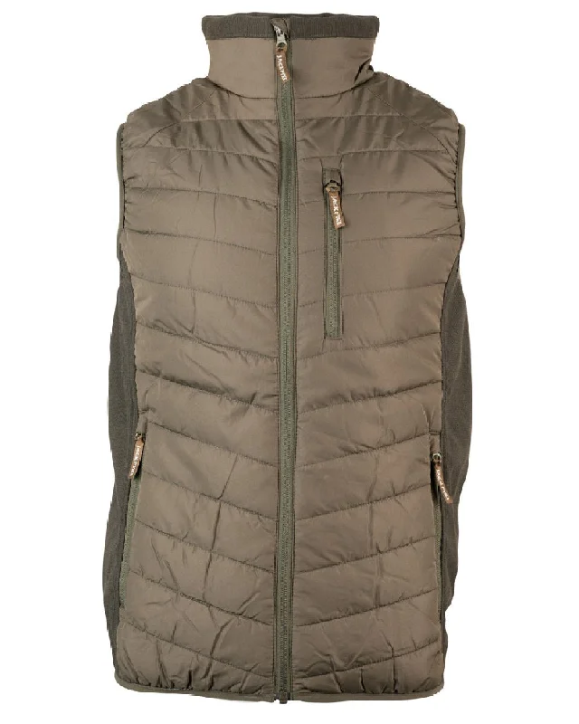 women's cropped bomber jacket -Jack Pyke Hybrid Gilet