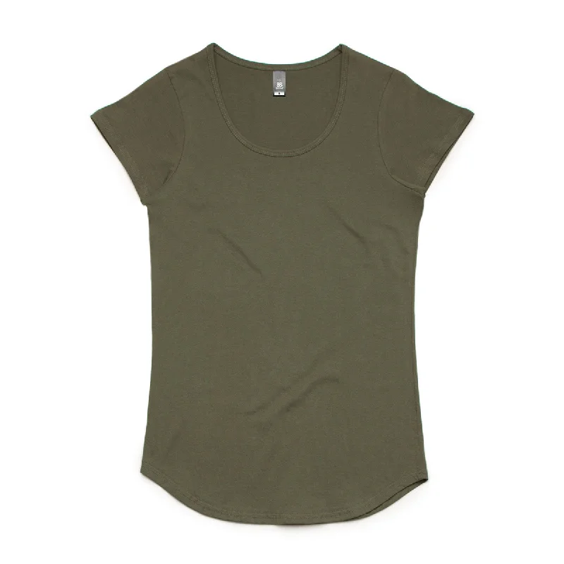 ladies' pastel-colored top -AS Colour Women's Army Mali Tee