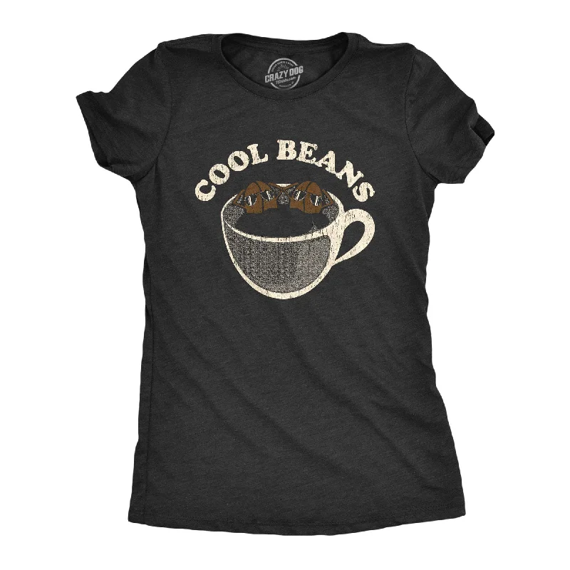 classic collared shirt for ladies -Cool Beans Women's T Shirt