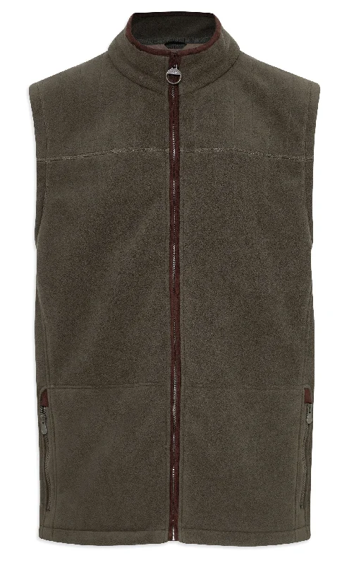 women's relaxed boyfriend blazer -Champion Portree Fleece Gilet