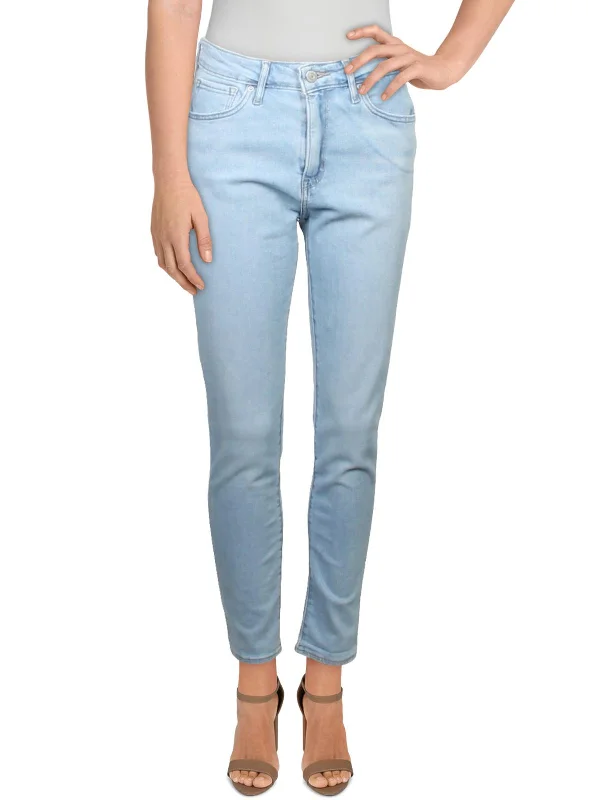 high-rise tapered jeans for women -721 Womens High Rise Light Wash Skinny Jeans