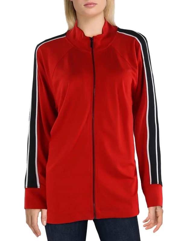 professional work blazer for women -Womens Colorblock Lightweight Soft Shell Jacket