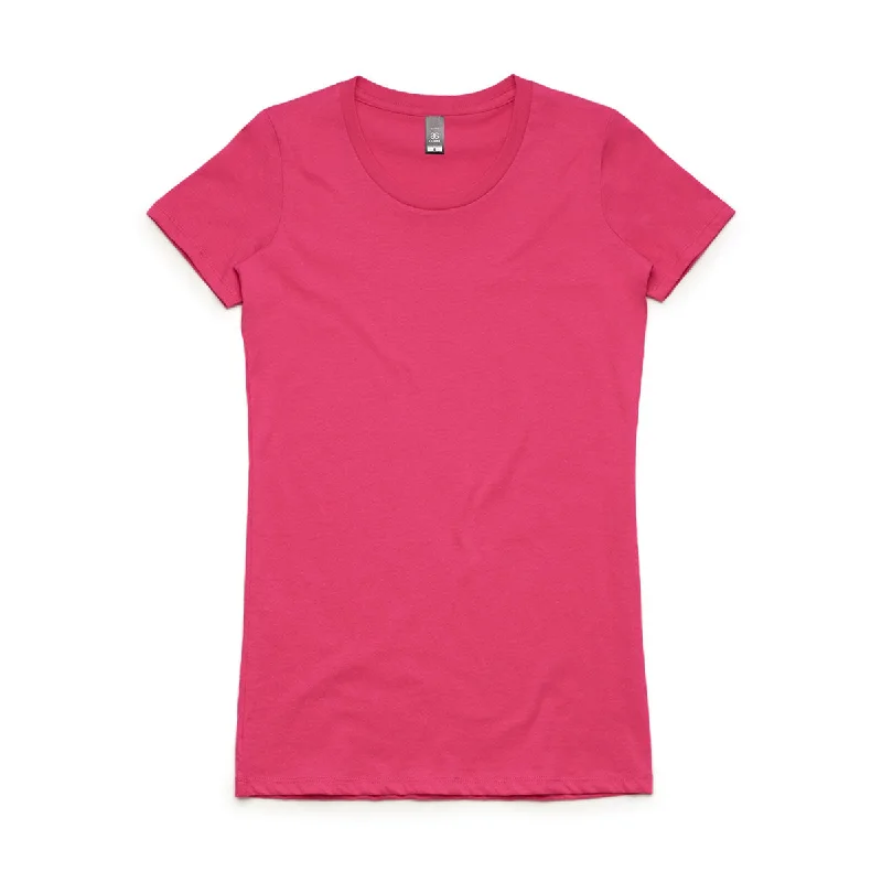 ladies' loose-fit batwing top -AS Colour Women's Fuchsia Wafer Tee