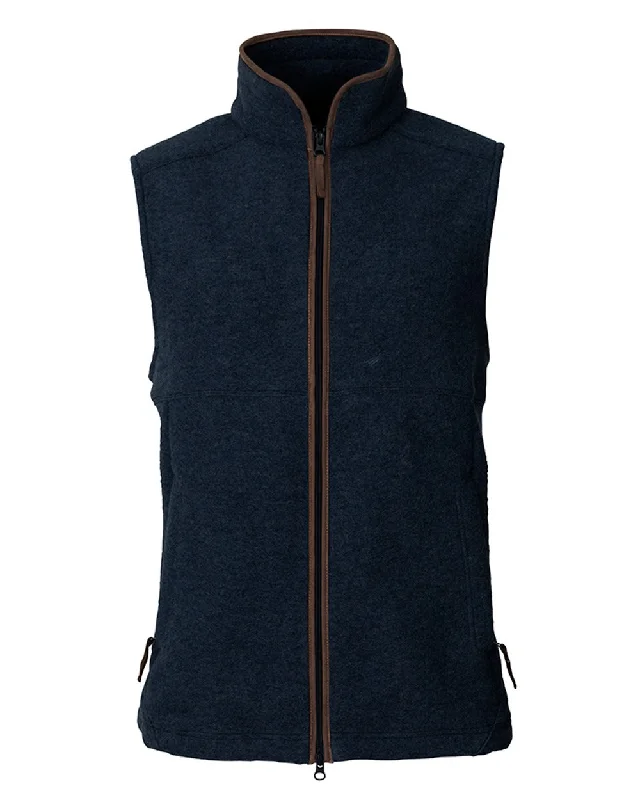 warm down coat for women -Laksen Isla Fleece Gilet