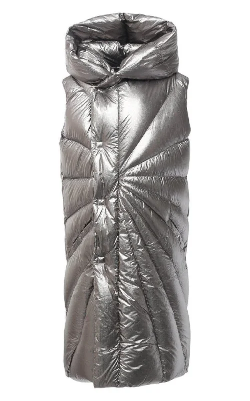 women's fur-trimmed parka -Silver Down Porterville Coat