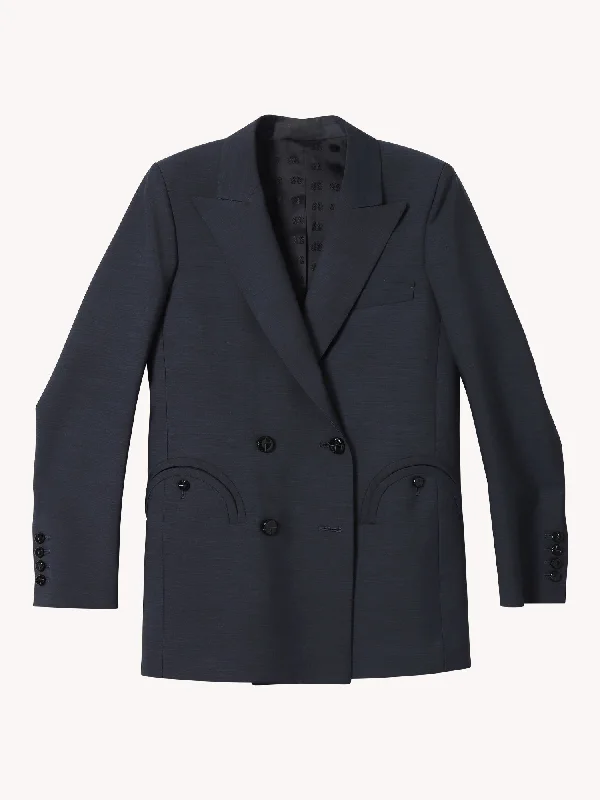 women's sherpa-lined jacket -ALIE EVERYDAY BLAZER