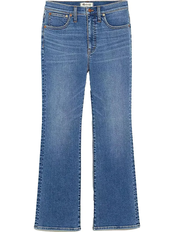 ripped vintage denim for ladies -Womens Tencel Cali Demi Bootcut Jeans