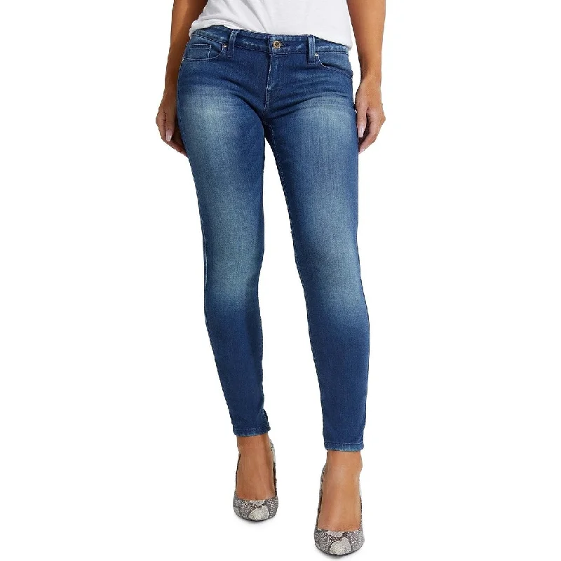 ladies' skinny denim jeans -Guess Women's Power Skinny Jeans Blue Size 30