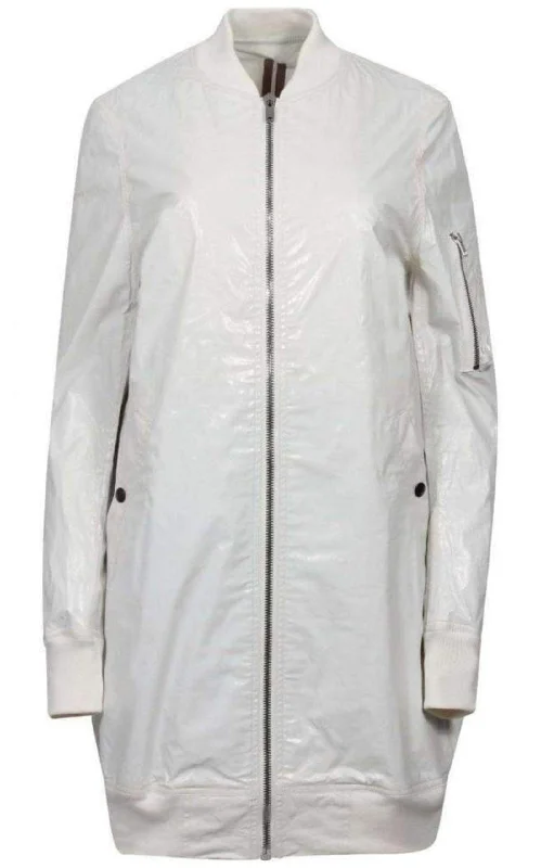 ladies' lightweight anorak coat -Jumbo Bomber Jacket