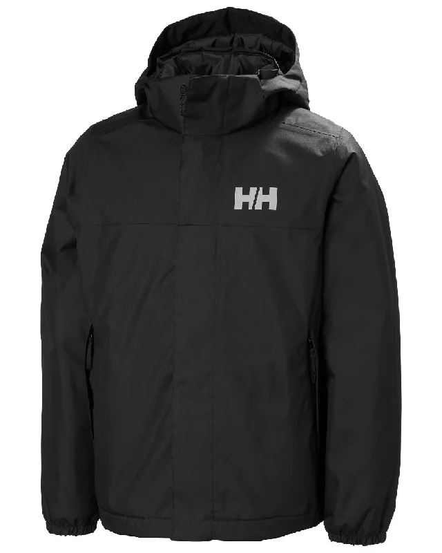 stylish fleece-lined coat for women -Helly Hansen Juniors Vancouver Fleece Insulated Jacket