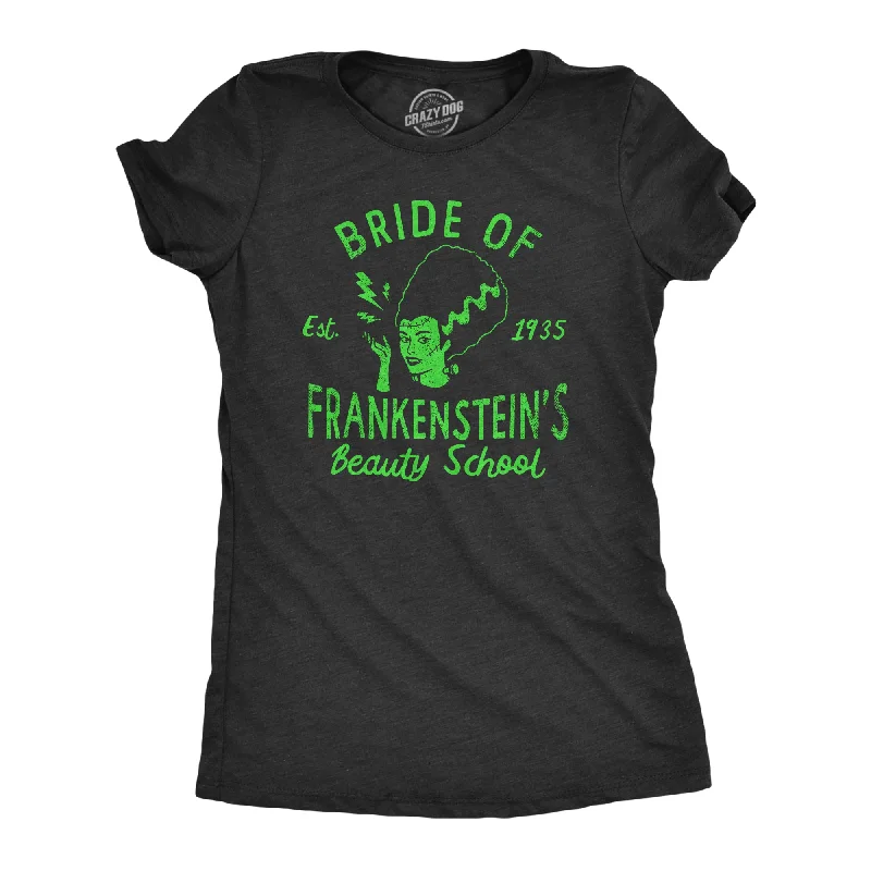 loose-fit linen top for women -Bride Of Frankensteins Women's T Shirt