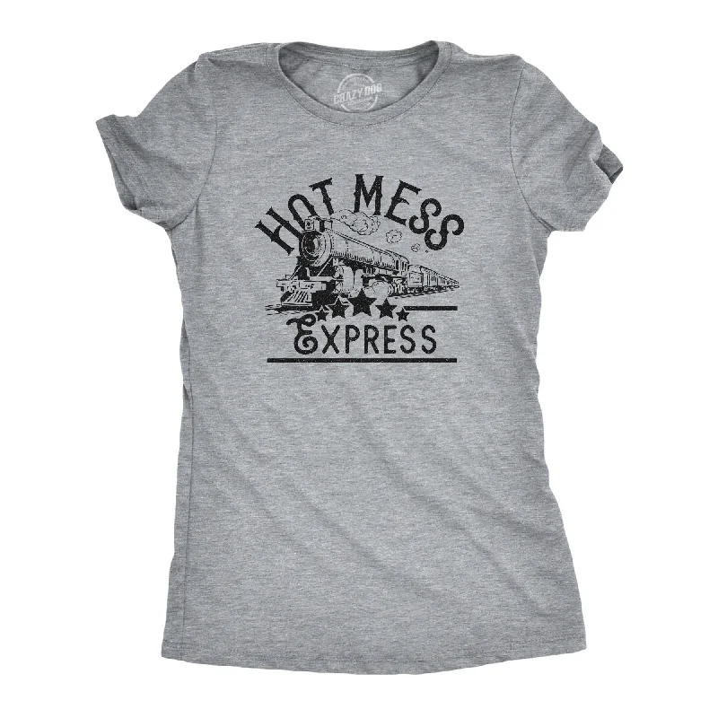 relaxed-fit linen shirt for women -Hot Mess Express Women's T Shirt