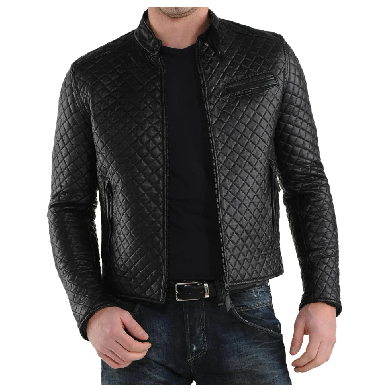 women's reversible coat -Men Motorcycle Stylish Bomber Jacket