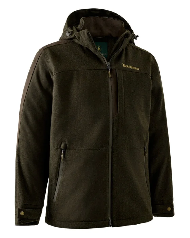 classic women's wool coat -Deerhunter Tatra Active Jacket