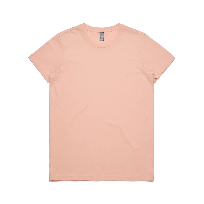 women's sleeveless pleated blouse -AS Colour Women's Pale Pink Maple Tee