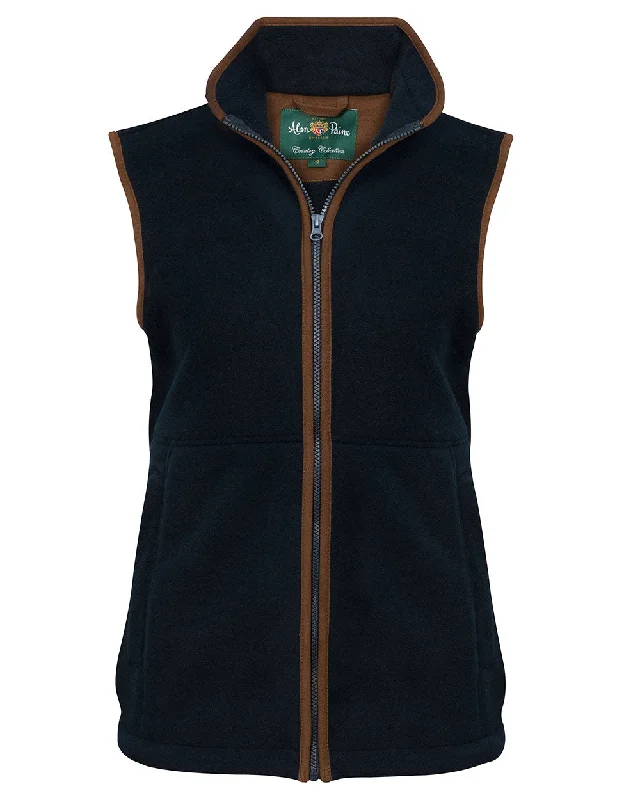 women's classic pea coat -Alan Paine Aylsham Ladies Fleece Gilet