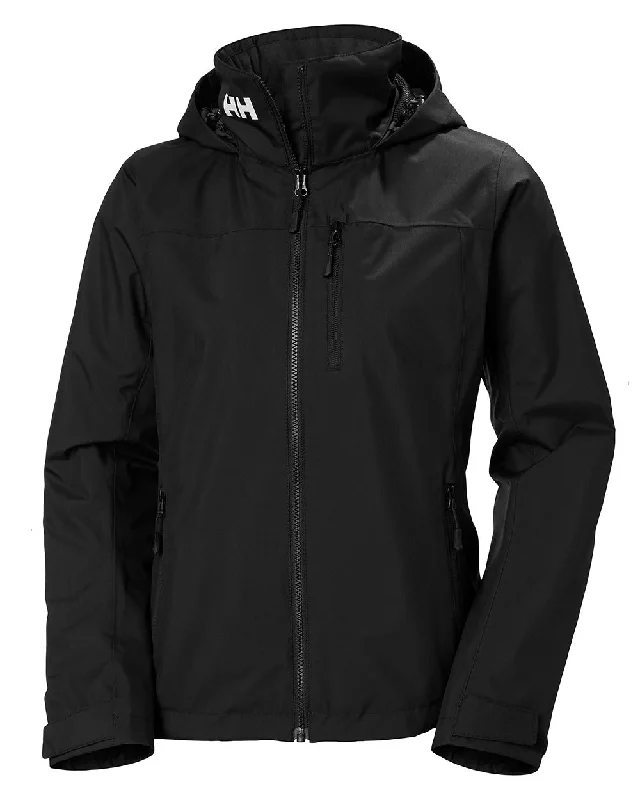 urban style cropped puffer jacket -Helly Hansen Womens Crew Hooded Midlayer Sailing Jacket 2.0