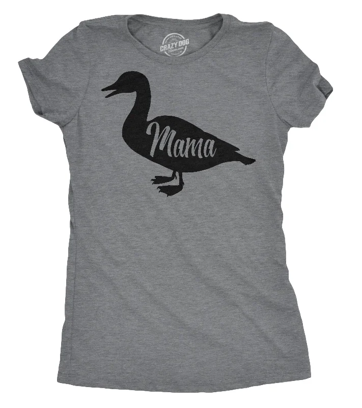 women's sleeveless pleated blouse -Mama Duck Women's T Shirt