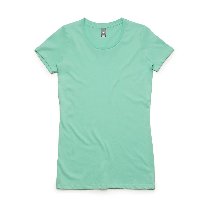 elegant chiffon tunic top for women -AS Colour Women's Mint Wafer Tee