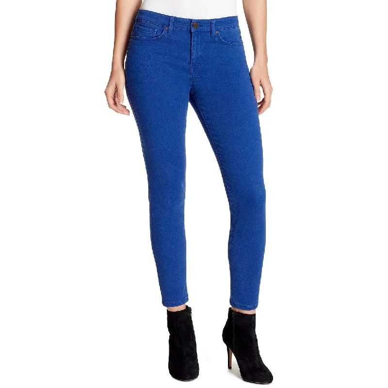 women's flared bell-bottom jeans -William Rast Women's Perfect Ankle Skinny Jeans Cobalt Blue Size 26