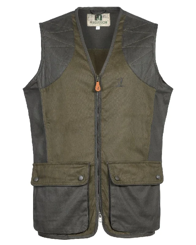 lightweight quilted jacket for women -Percussion Tradition Hunting Gilet