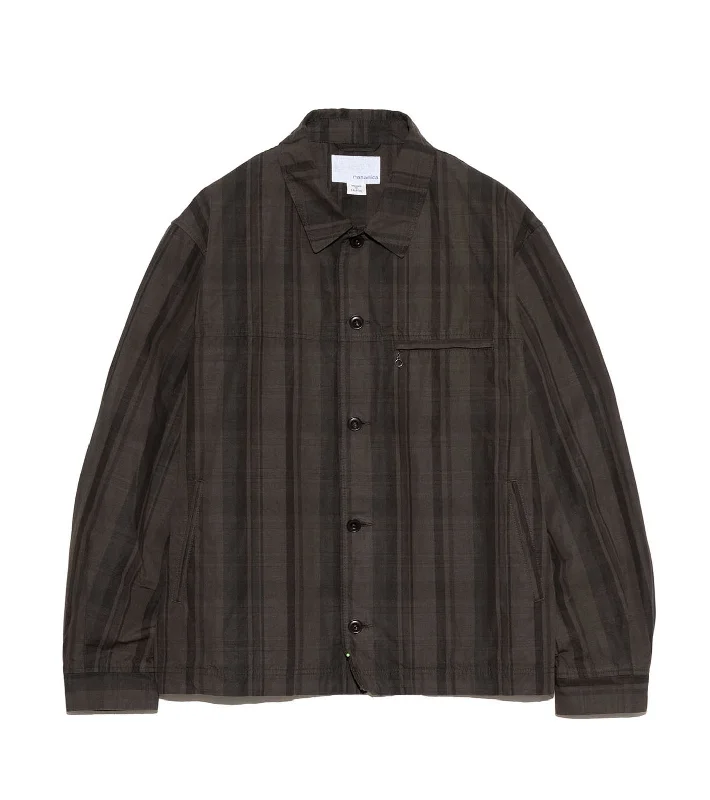 structured blazer jacket for women -[Coming Soon]Plaid Dock Jacket