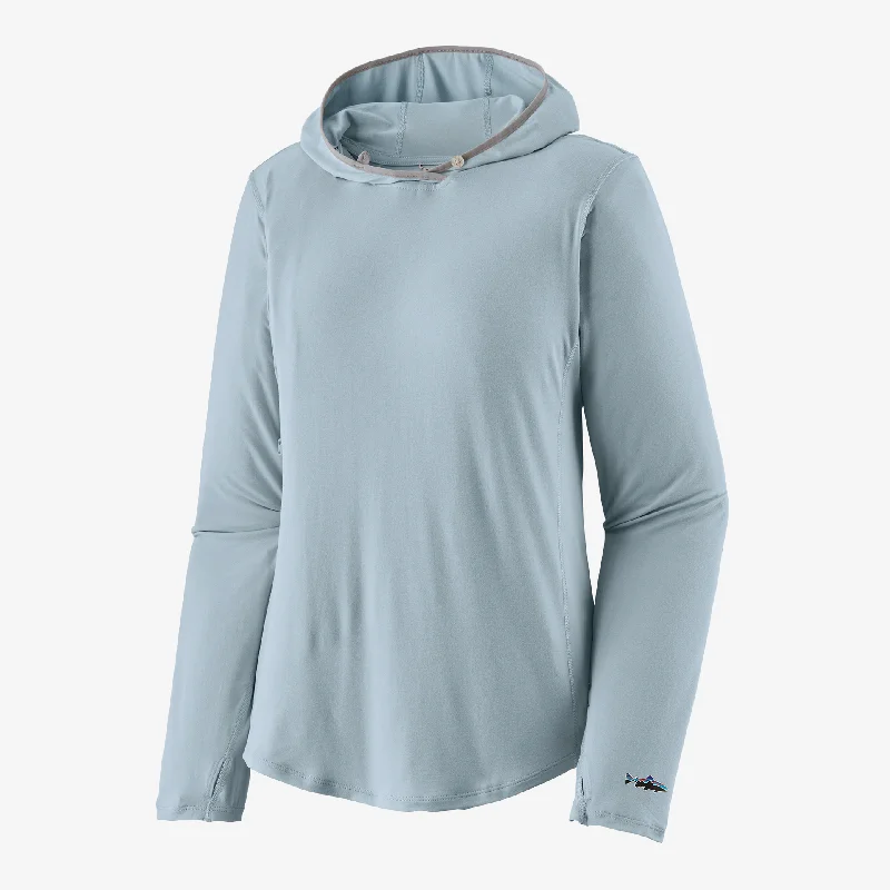 breathable workout top for women -Women's Tropic Comfort Natural Hoody