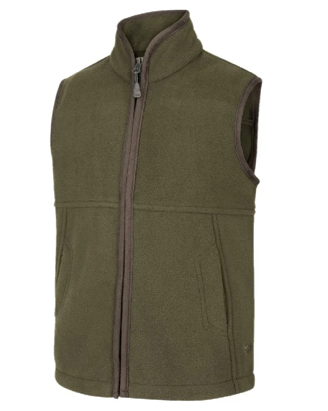 winter-ready women's parka -Hoggs of Fife Junior Woodhall Fleece Gilet