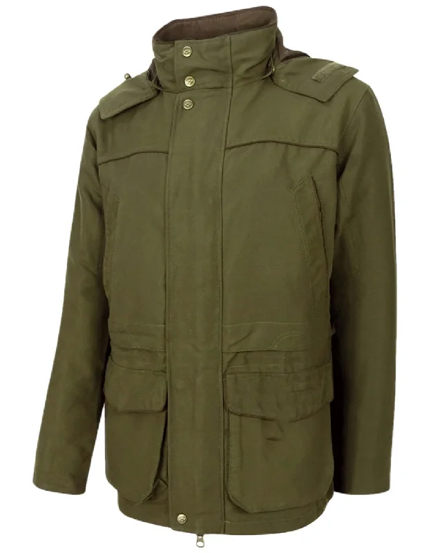 stylish leather jacket for women -Hoggs of Fife Kincraig Waterproof Field Jacket