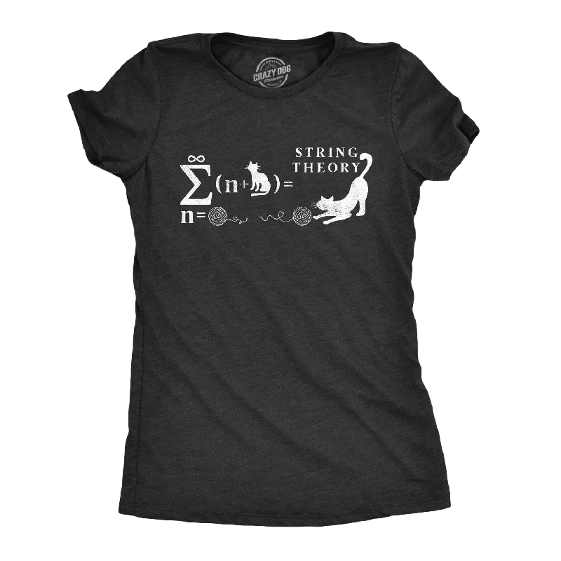 trendy gathered sleeve top for ladies -String Theory Women's T Shirt