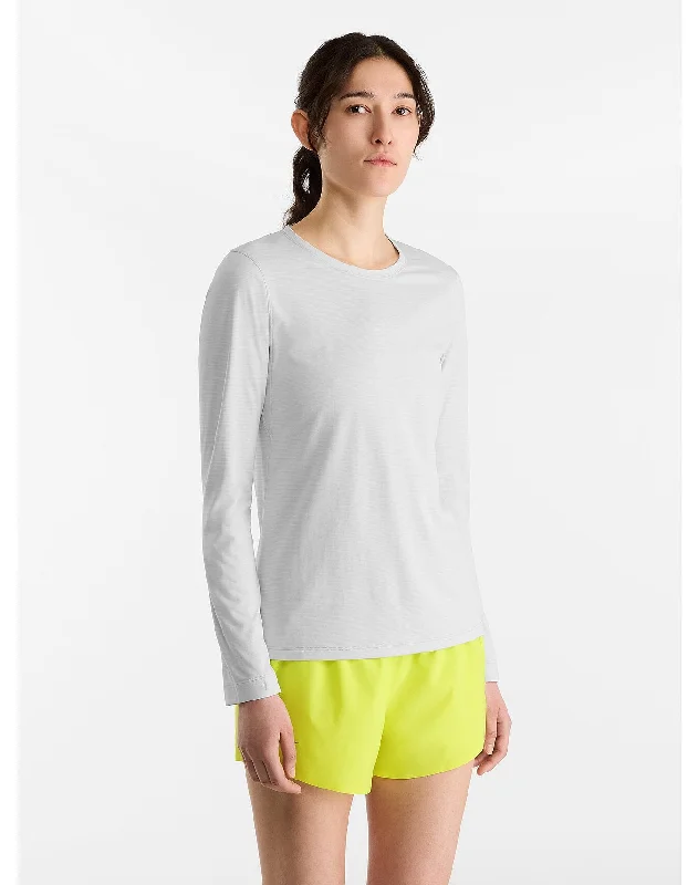 women's soft lounge top -Taema Crew Neck Shirt LS Women's