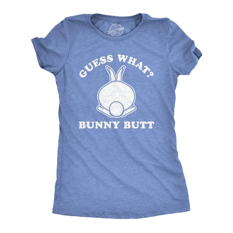 relaxed-fit tunic tee for women -Guess What Bunny Butt Women's T Shirt