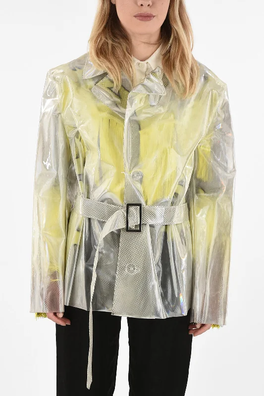 women's fur-trimmed parka -Maison Margiela MM0 Waterproof Coat