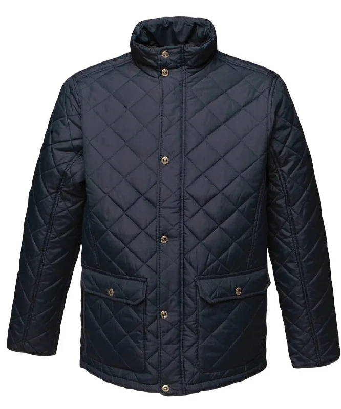 ladies' fur-lined jacket -Regatta Tyler Diamond Quilt Jacket