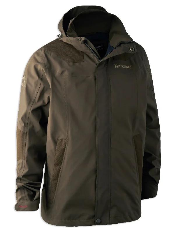 professional work blazer for women -Deerhunter Track Rain Jacket