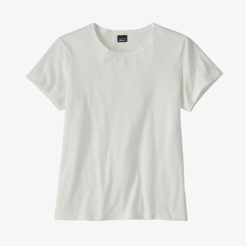 women's minimalist turtleneck top -Women's Regenerative Organic Certified™ Cotton Tee